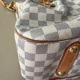LOUIS VUITTON Siracusa Damier Azur Tasche