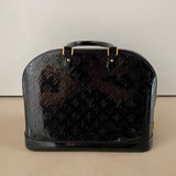 LOUIS VUITTON Alma Lackleder Tasche