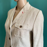 INES DE LA FRESSANGE PARIS Leinenjacke