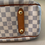 LOUIS VUITTON Siracusa Damier Azur Tasche