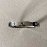 CARTIER Love Weissgold Armreif