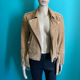 ALL SAINTS Lederjacke