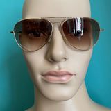 SALT. OPTICS Aviator Metal Sonnenbrille