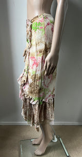 KENZO JUNGLE Vintage Seidenrock