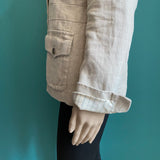 INES DE LA FRESSANGE PARIS Leinenjacke