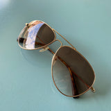 SALT. OPTICS Aviator Metal Sonnenbrille