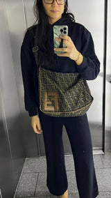 Vintage FENDI Zucca Canvas Tasche