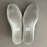 GUCCI GG Tian Bird Print Canvas Slip-On Sneakers