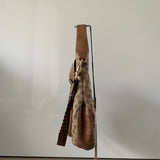 GUCCI New Pelham Horsebit GG Canvas und Leder Tasche