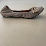 LANVIN Leder Ballerinas