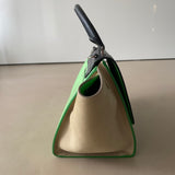 CÉLINE Trapèze Tricolor Lime