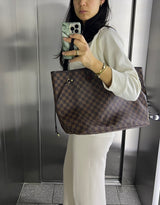 LOUIS VUITTON Neverfull GM Damier Ebene Canvas
