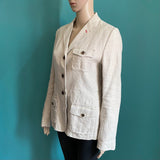 INES DE LA FRESSANGE PARIS Leinenjacke