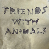 FRIENDS WITH ANIMALS Reversible Printed Cotton-Jersey Sweatshirt