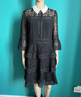 ungetragenes TED BAKER Stern-Spitzenkleid