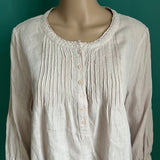 THE WHITE COMPANY Leinen Bluse