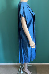 NAZARENO GABRIELLI Vintage Leinenkleid