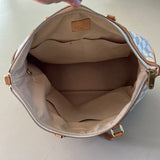 LOUIS VUITTON Siracusa Damier Azur Tasche