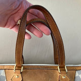 LOUIS VUITTON Siracusa Damier Azur Tasche