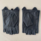 KARL LAGERFELD Leder Handschuhe
