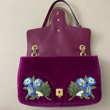 GUCCI Medium Marmont Loved GG Samt Tasche
