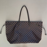 LOUIS VUITTON Neverfull GM Damier Ebene Canvas