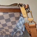 LOUIS VUITTON Siracusa Damier Azur Tasche