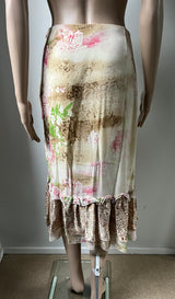 KENZO JUNGLE Vintage Seidenrock