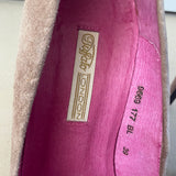 neu BUFFALO LONDON Veloursleder Plateau Pumps