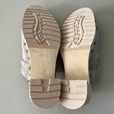 neue SOFTCLOX Velours Leder Clogs
