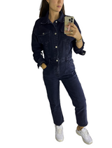ZARA Denim Jumpsuit