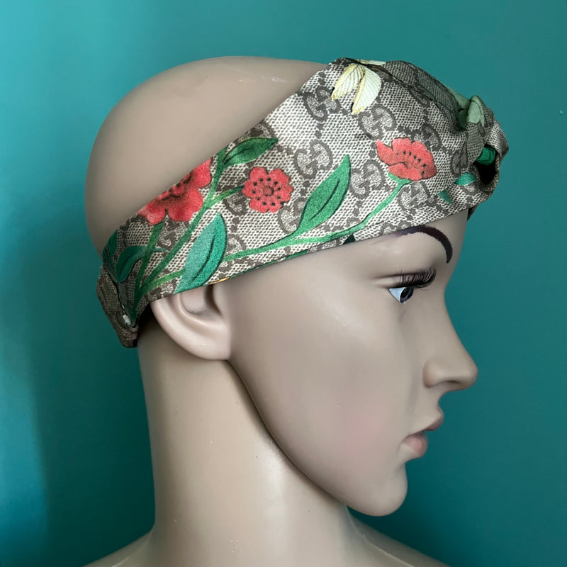 GUCCI Haarband Seide
