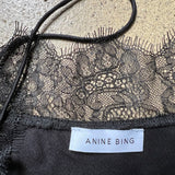 ANINE BING Seidentop