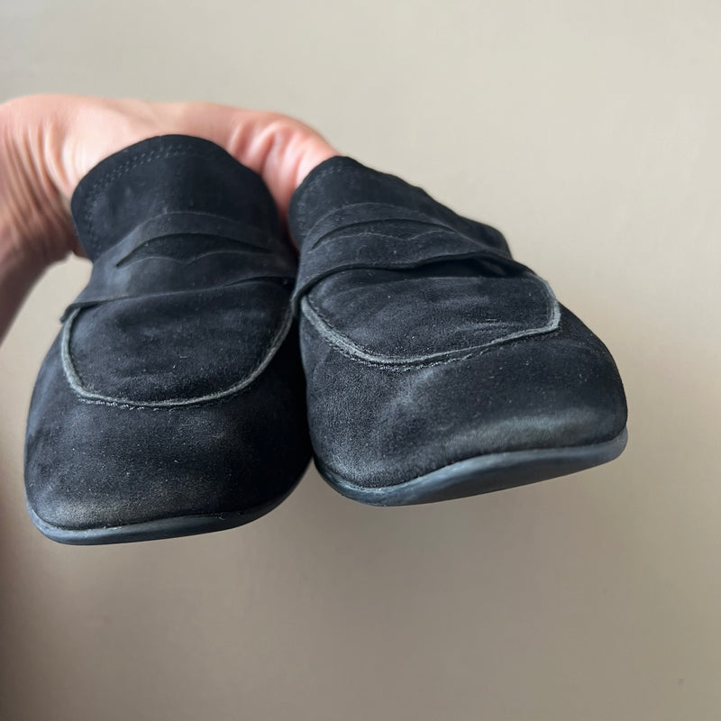Suede Leder Loafers