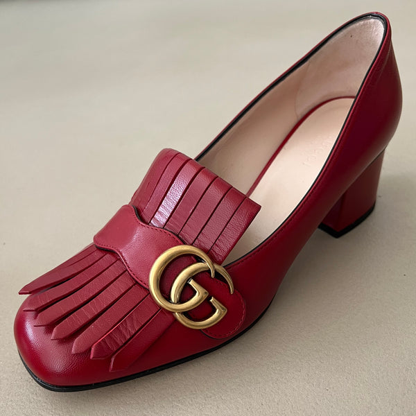 neue GUCCI Marmont GG Pumps