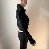 BURBERY PRORSUM Cropped Cardigan