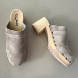 neue SOFTCLOX Velours Leder Clogs