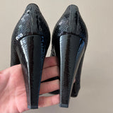 LALTRAMODA Peeptoe Pumps