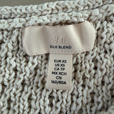 Strickshirt Silk Blend