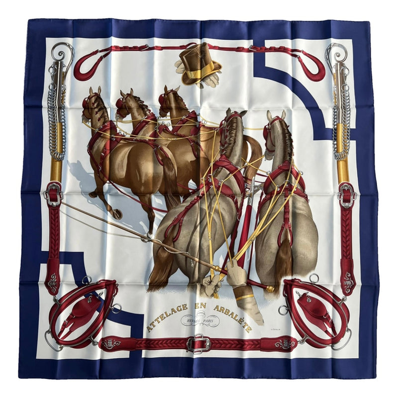 HERMÈS Vintage Seidenfoulard