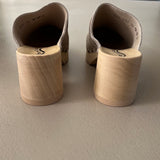neue SOFTCLOX Velours Leder Clogs