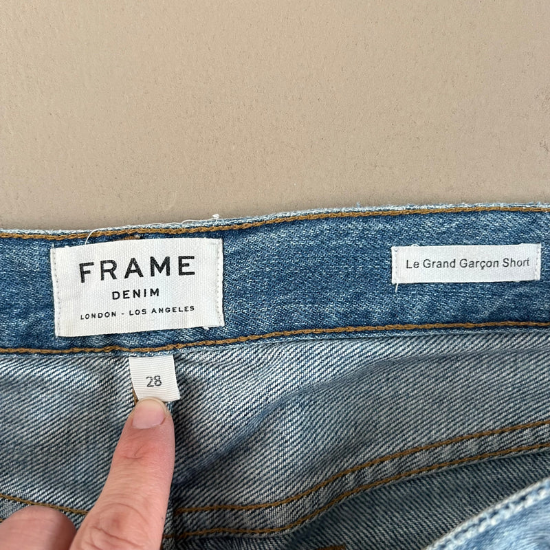 FRAME Jeansshorts