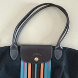 LONGCHAMP Le Pliage „Perfect Winter“ Multi-Stripe