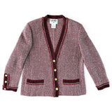 CHANEL Vintage Tweed-Cadigan