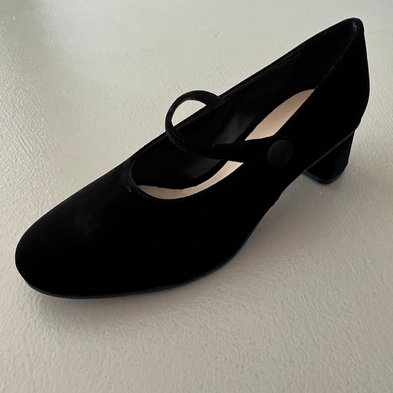 neue FABIO RUSCONI Velvet Silk Pumps