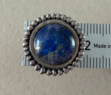 Silberring mit Lapislazuli Stein