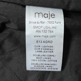 MAJE Lederjacke