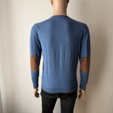PELIKAMO Pullover mit Ellbogen Patches