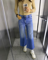 MOTHER Jeans “The Hustler Roller Ankle”