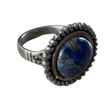 Silberring mit Lapislazuli Stein
